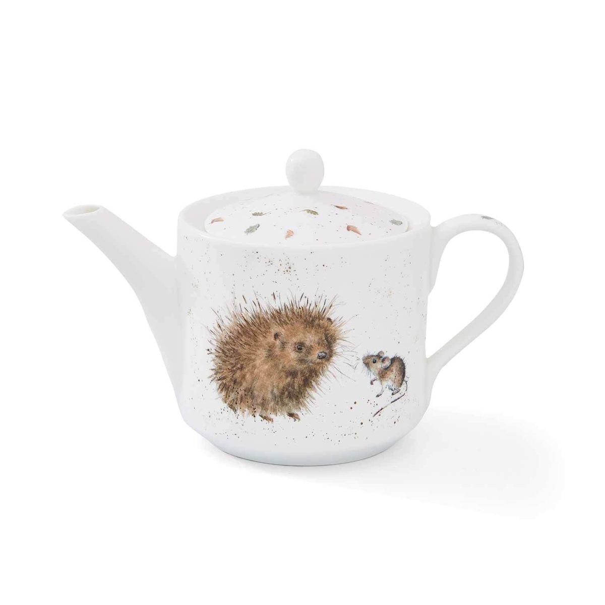 Wrendale Designs 1pt Teapot (H'hog & Mouse) image number null